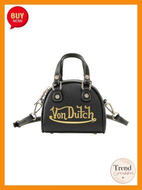 Mini Bowling Bag with Detachable Shoulder Strap